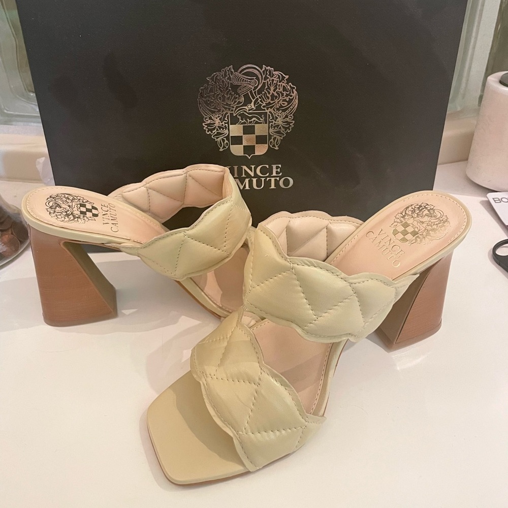 Vince Camuto Braided Heels